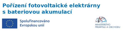 Pořízení fotovoltaické elektrárny s bateriovou akumulací